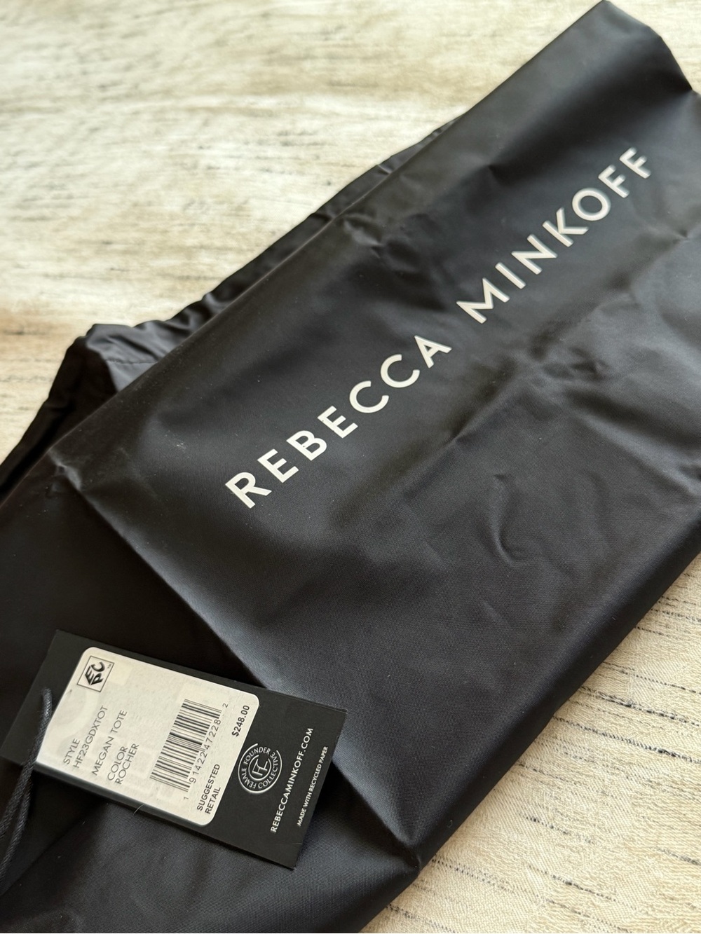 Rebecca Minkoff Brown Pebbled Leather Tote - Picture 2 of 11